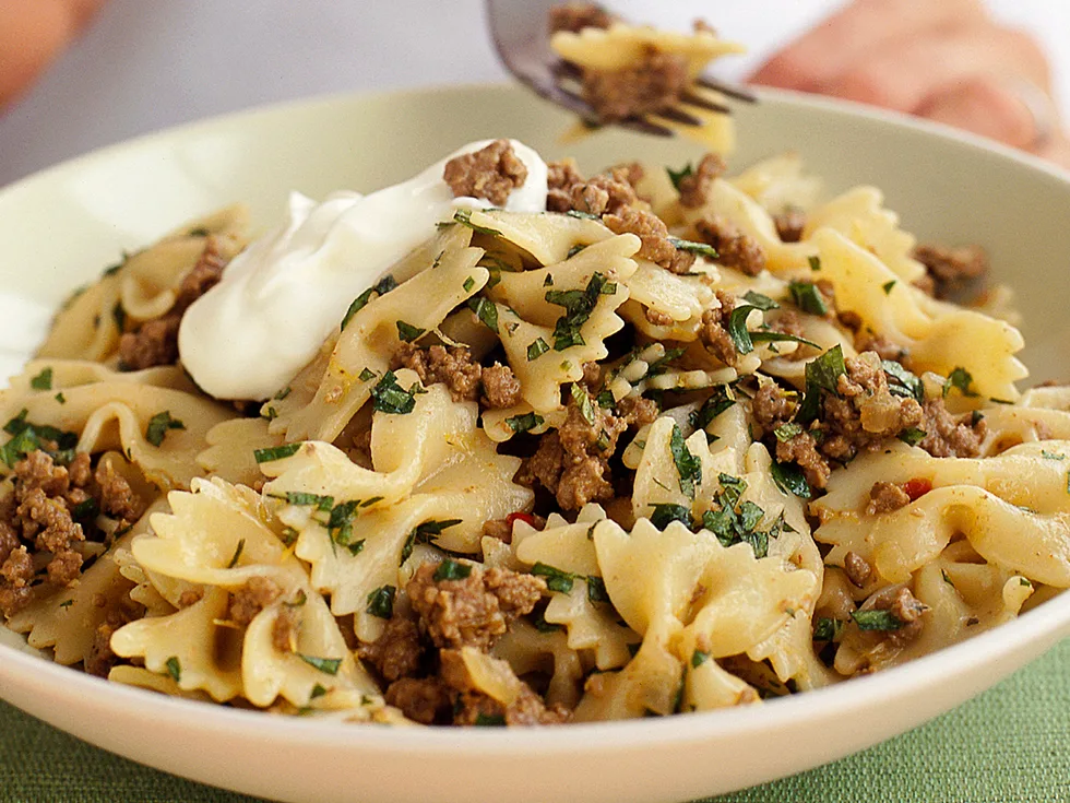 Middle Eastern-spiced Lamb with Pasta
