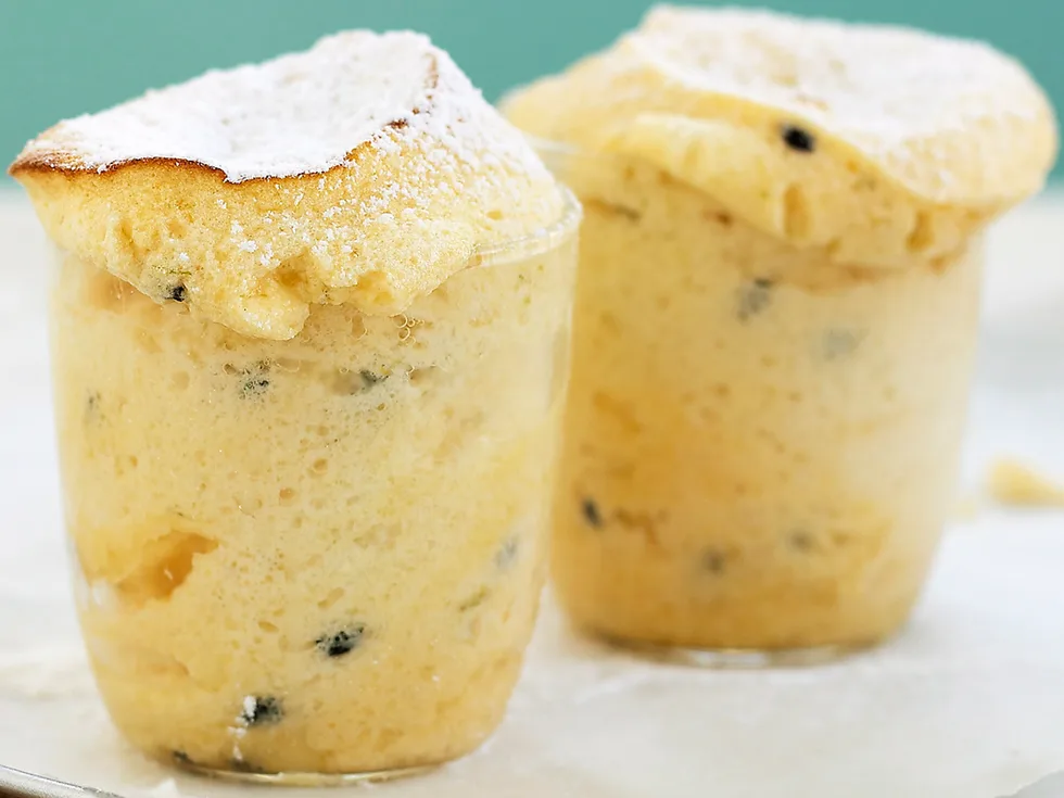 Passionfruit and Lime Souffle‚
