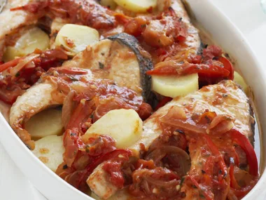 Baked Spicy Blue-Eye