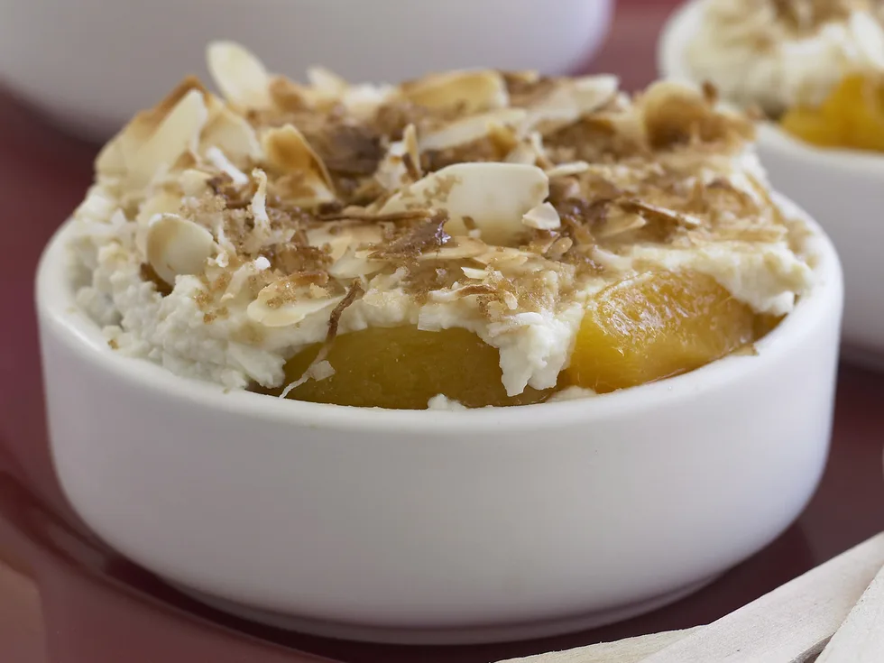 Grilled Ricotta Fruit