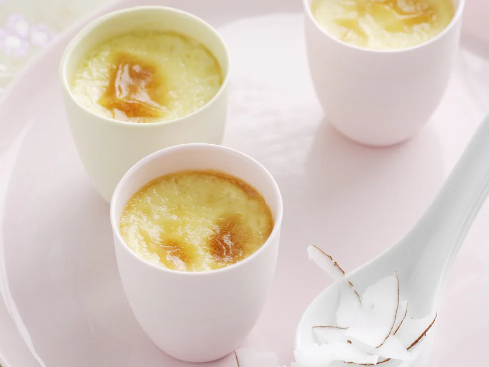 Creamy Ginger and Coconut Pots