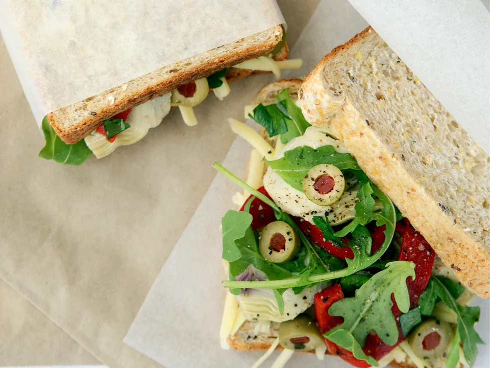 Mediterranean-Style Sandwiches