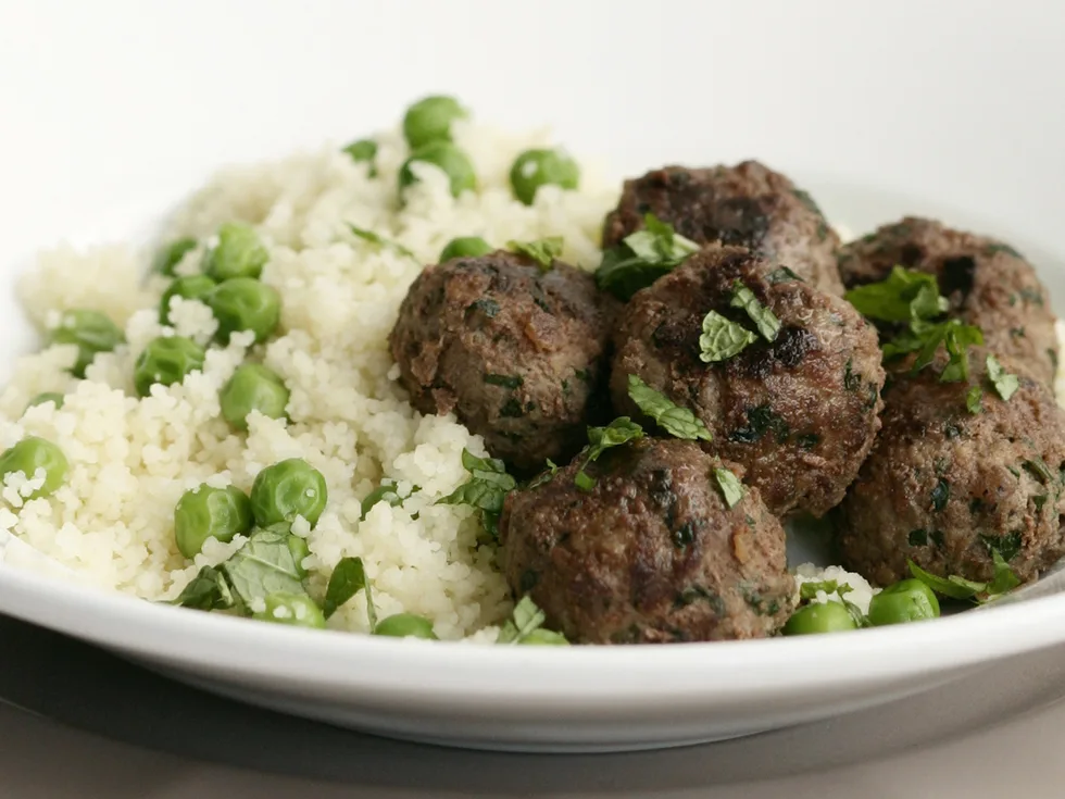 Spiced Meatballs with Couscous
