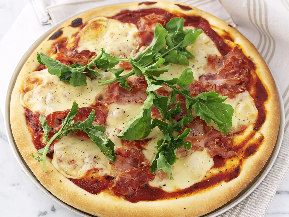 Pancetta and Rocket Pizza