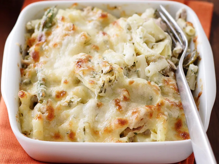 Cheesy tuna bake