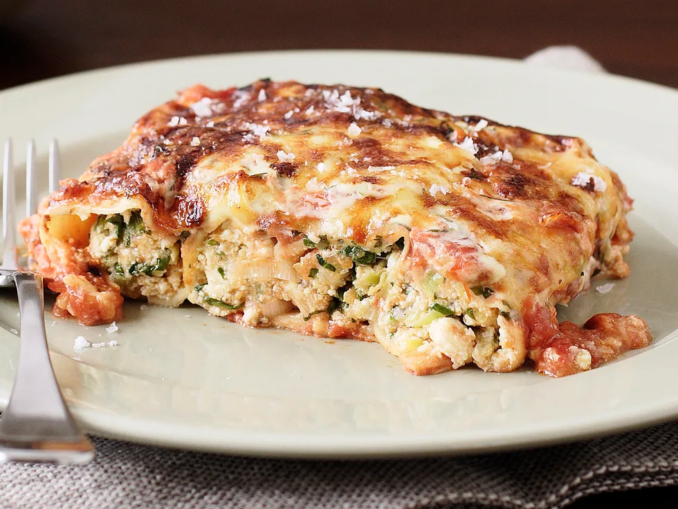 Ricotta and Kumara Cannelloni