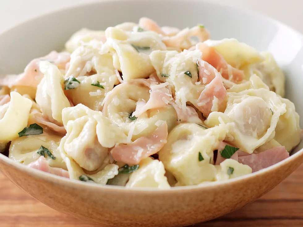 Tortellini with Ham