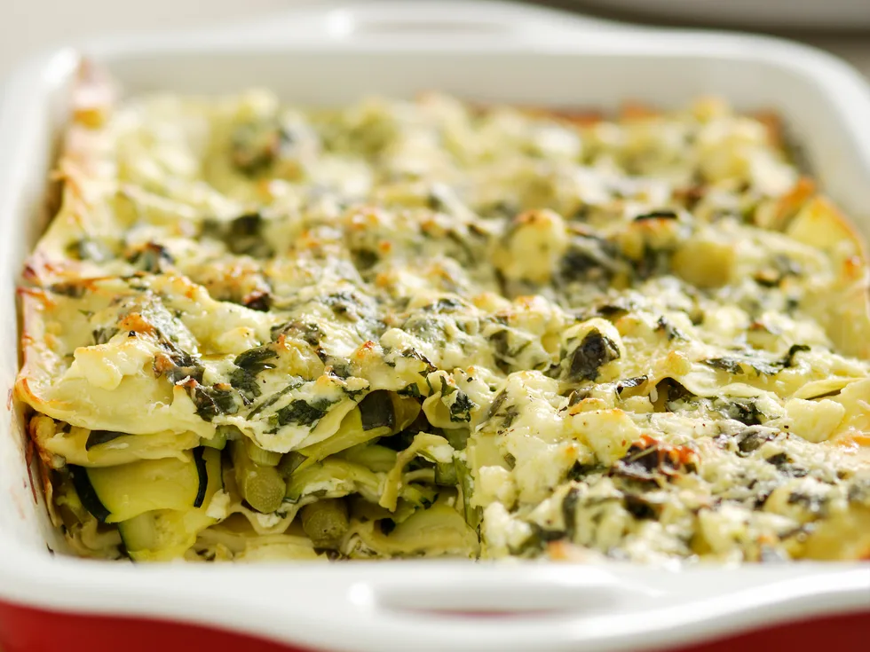 Green Vegetable and Ricotta Lasagne