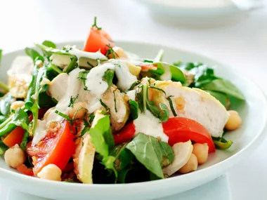 Chicken and Chickpea Salad