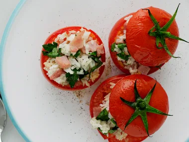 Baked Stuffed Tomatoes