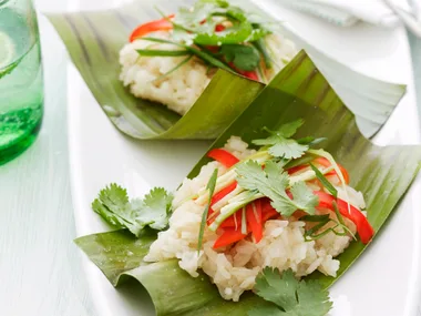 Sticky Rice Parcels