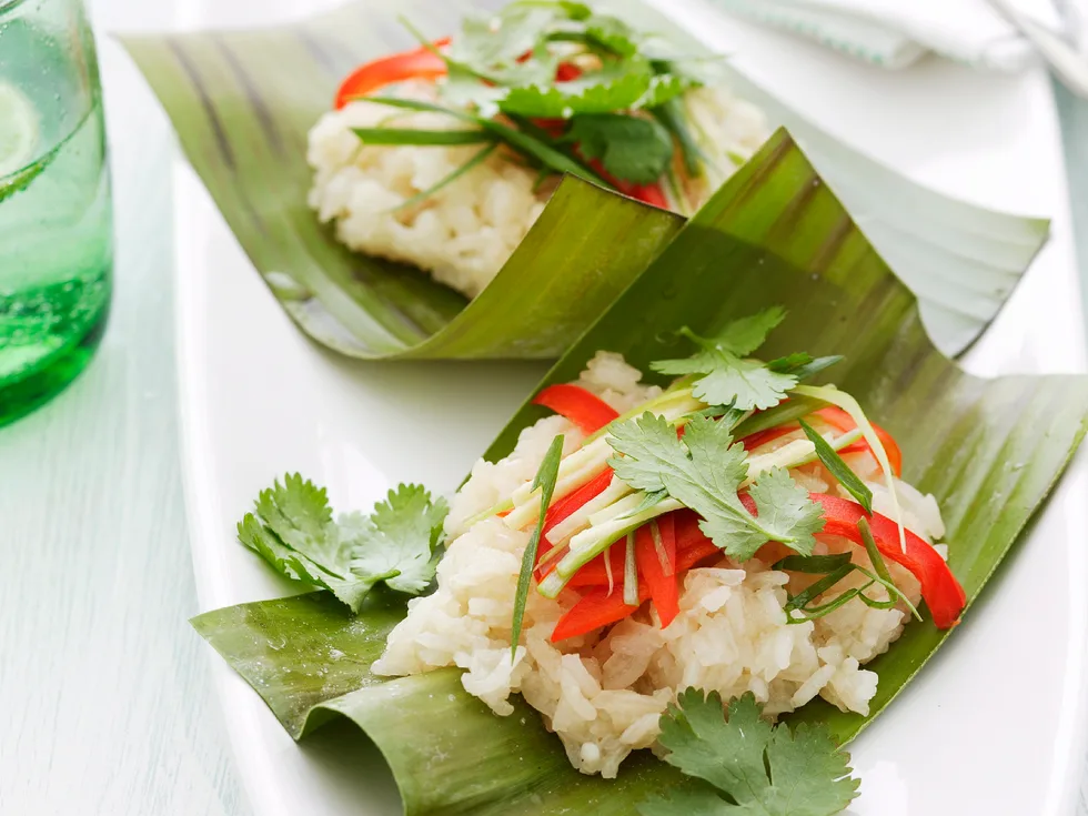Sticky Rice Parcels