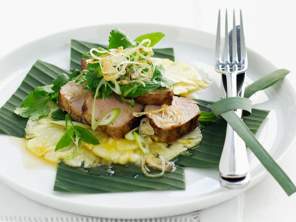 Thai Pork and Pineapple Salad