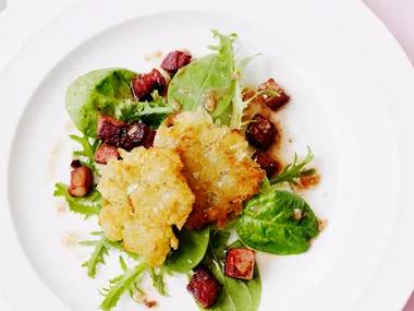 Potato Rosti with Salad
