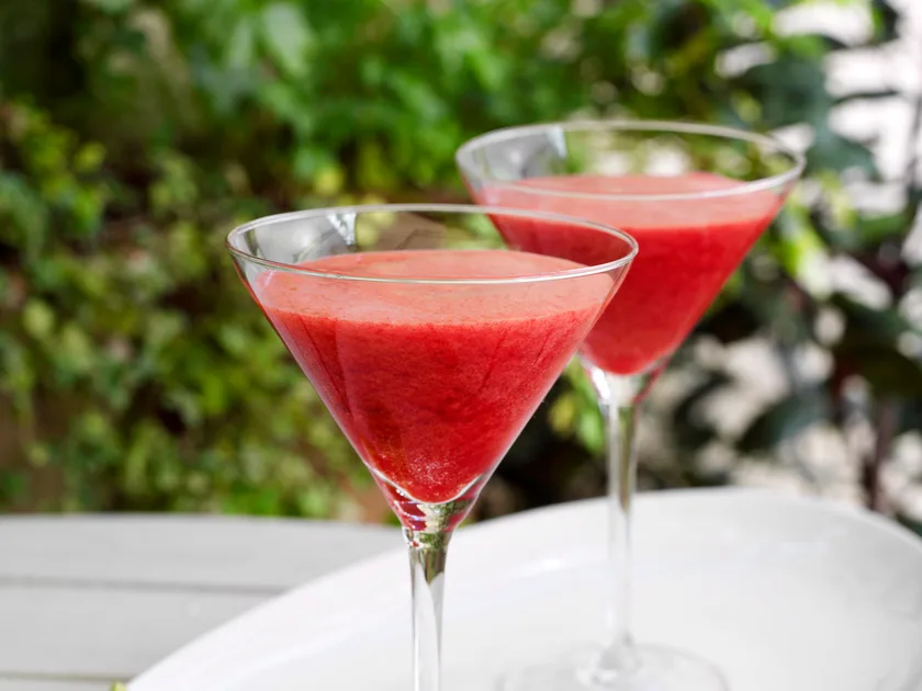 Raspberry daiquiris