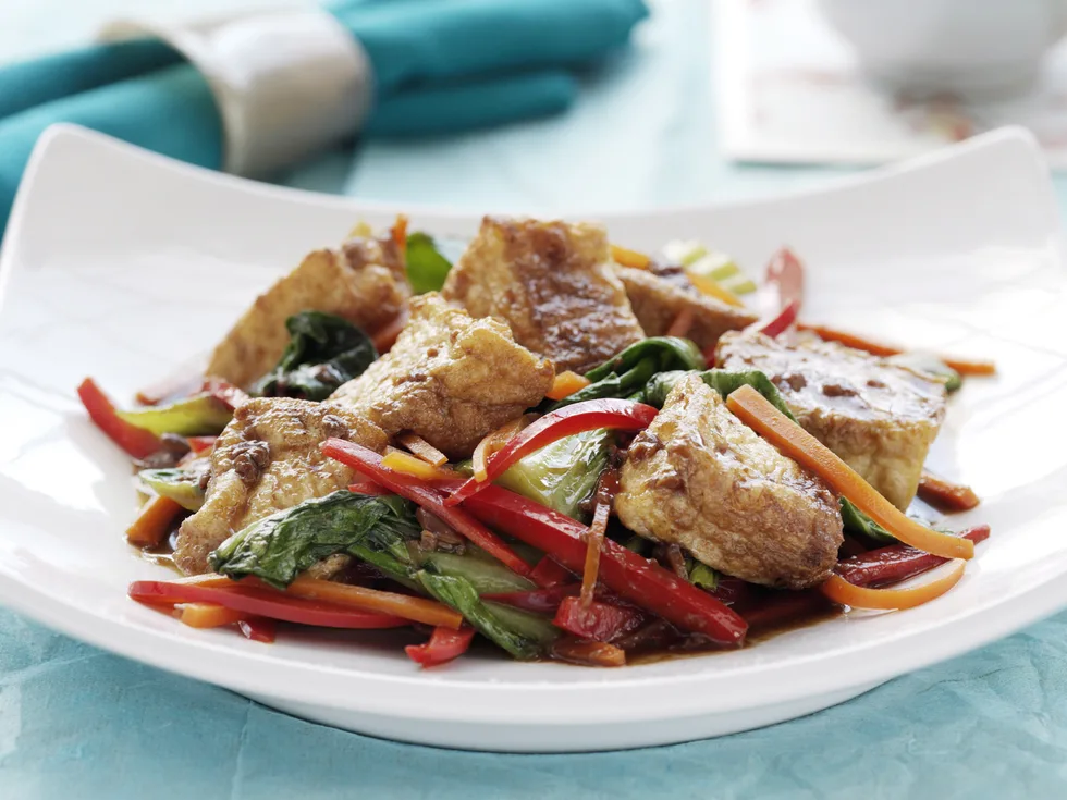 Braised Tofu with Vegetables