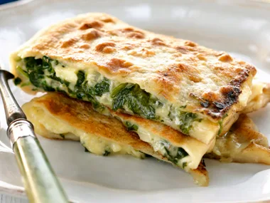 Spinach and Fetta Parcels