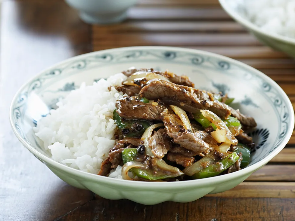 Stir-Fry Special - Beef with Capsicum and Black Bean Sauce