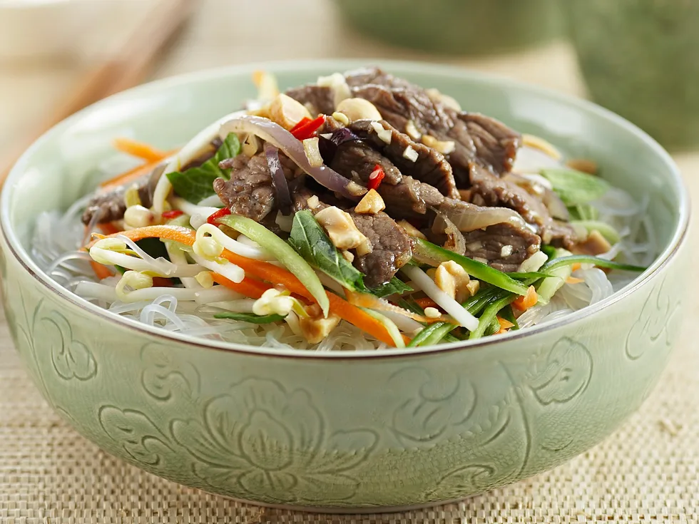 Stir-Fry Special - Lemongrass Beef with Vermicelli