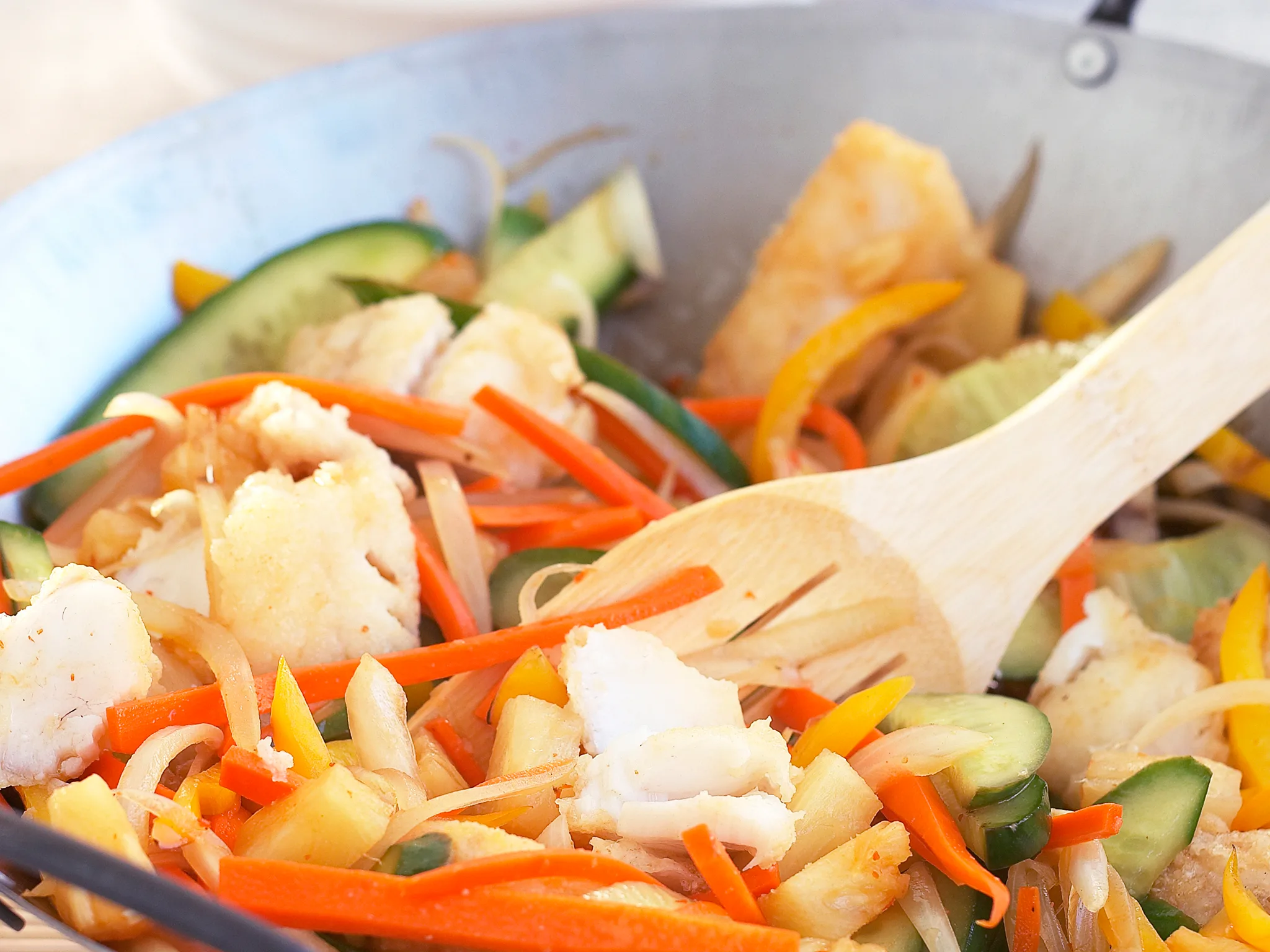 Stir-fry Special - Sweet and Sour Fish