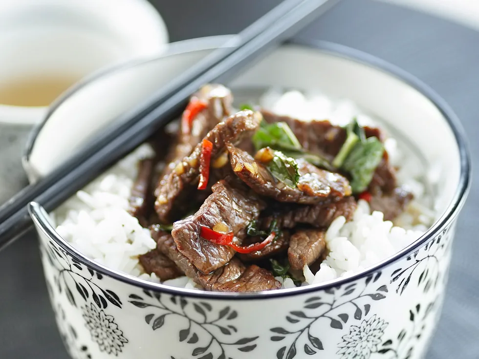 Stir-Fry Special - Thai Lamb with Chilli and Mint