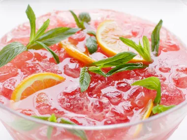 Iced Watermelon and Ginger Zinger