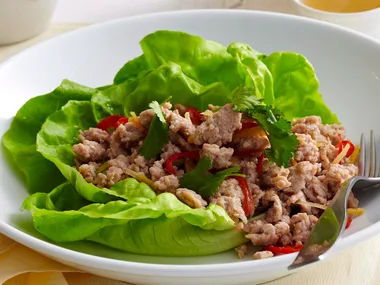 Thai larb gai salad