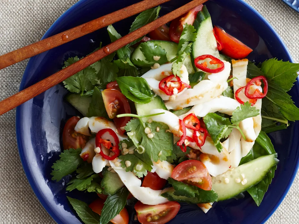 Thai squid salad