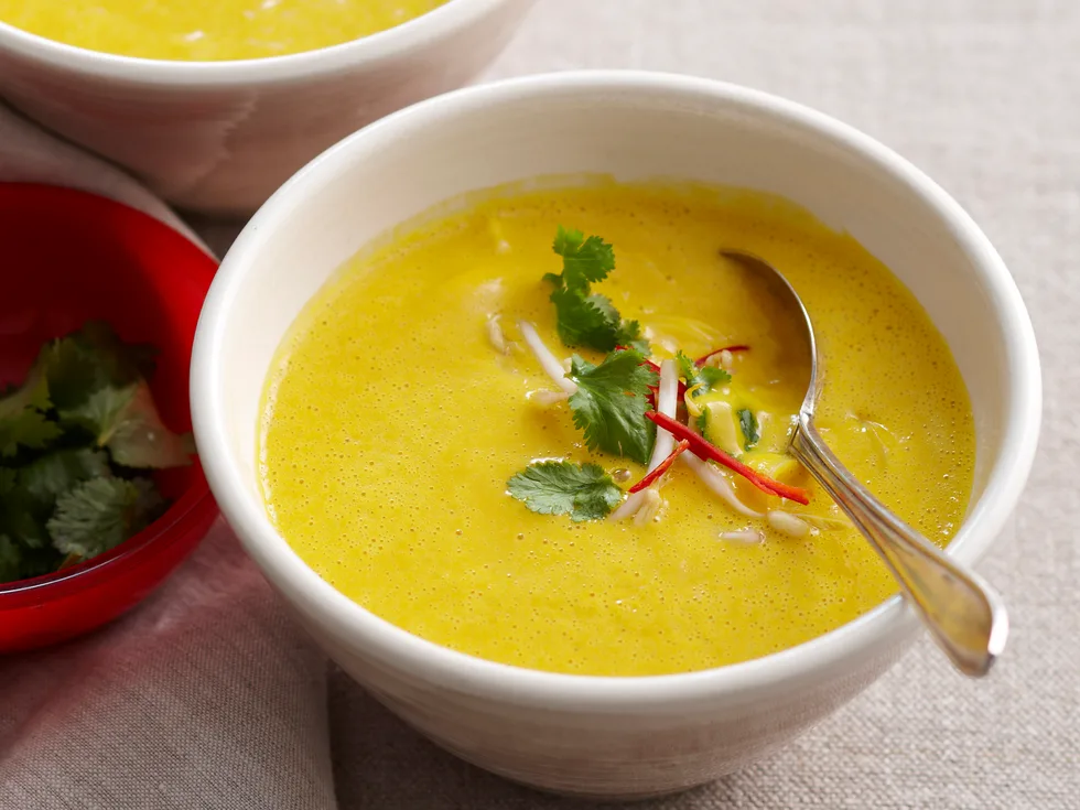 Thai-style pumpkin soup