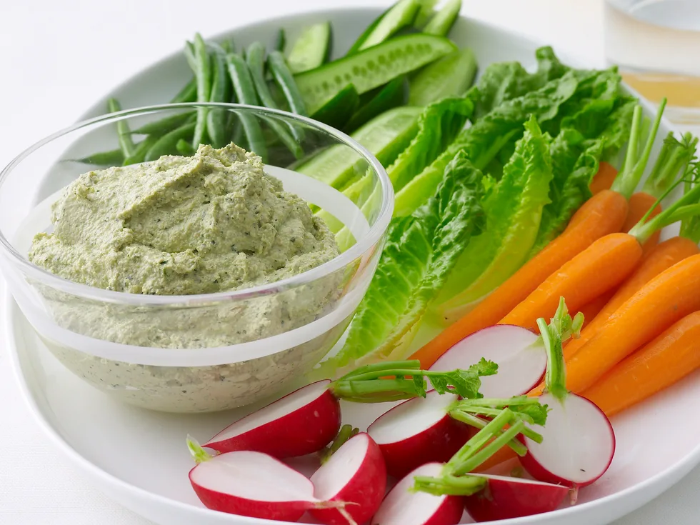 Fetta, walnut and herb dip