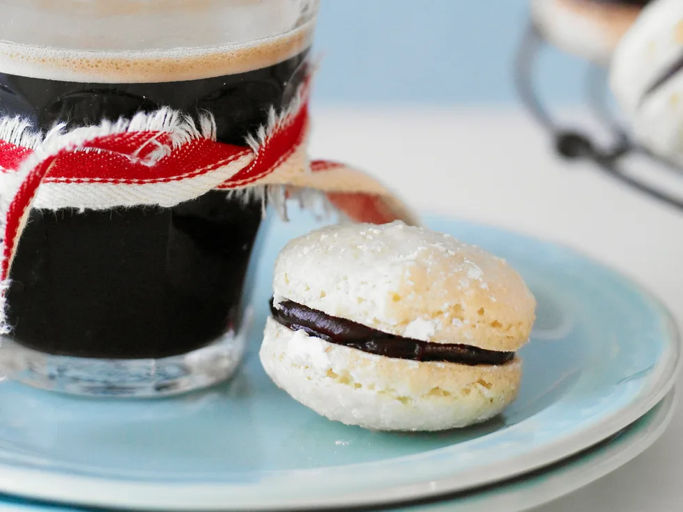 Chocolate Macarons