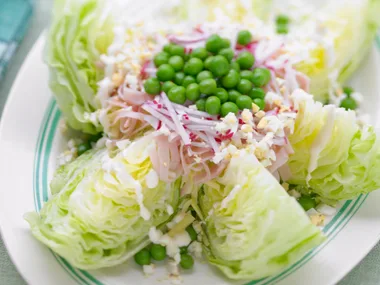 Garden Salad with Iceberg Lettuce