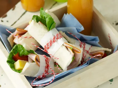 Ham and Cheese Roll-ups