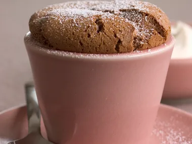 Hot Chocolate Souffles