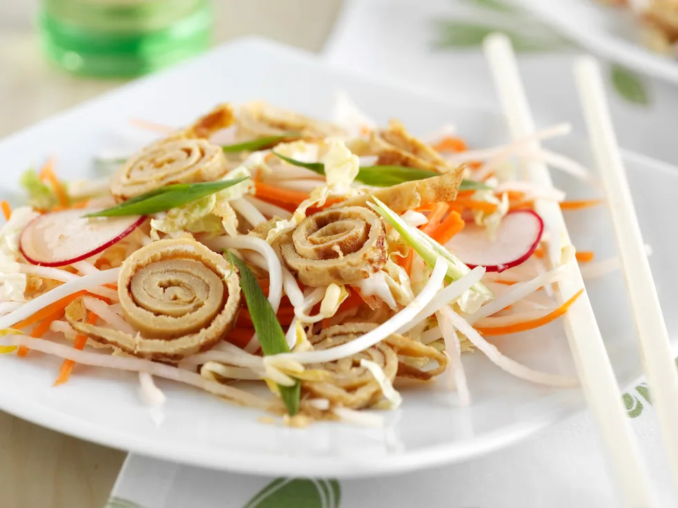 Japanese Omelette Salad