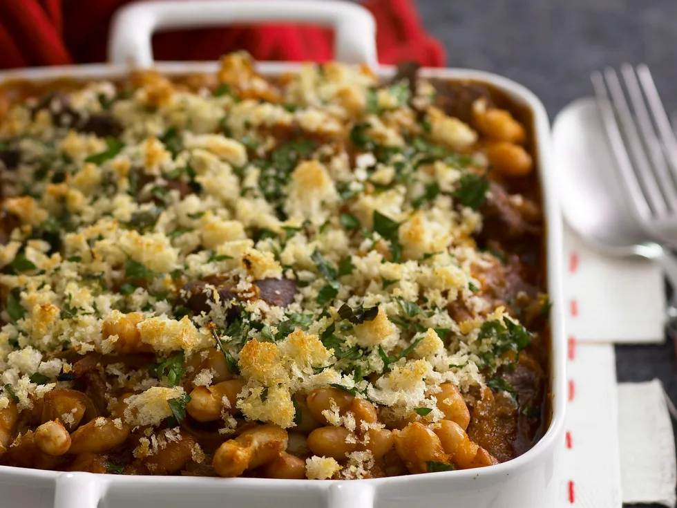 Lamb and bean stew
