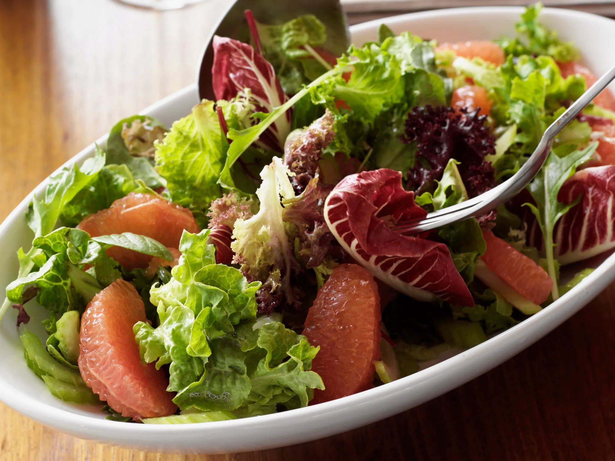 Leafy Grapefruit and Celery Salad