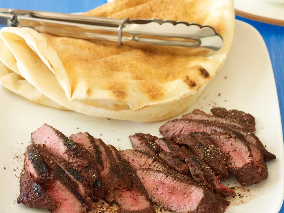 Lebanese Lamb Wraps with Tabouli