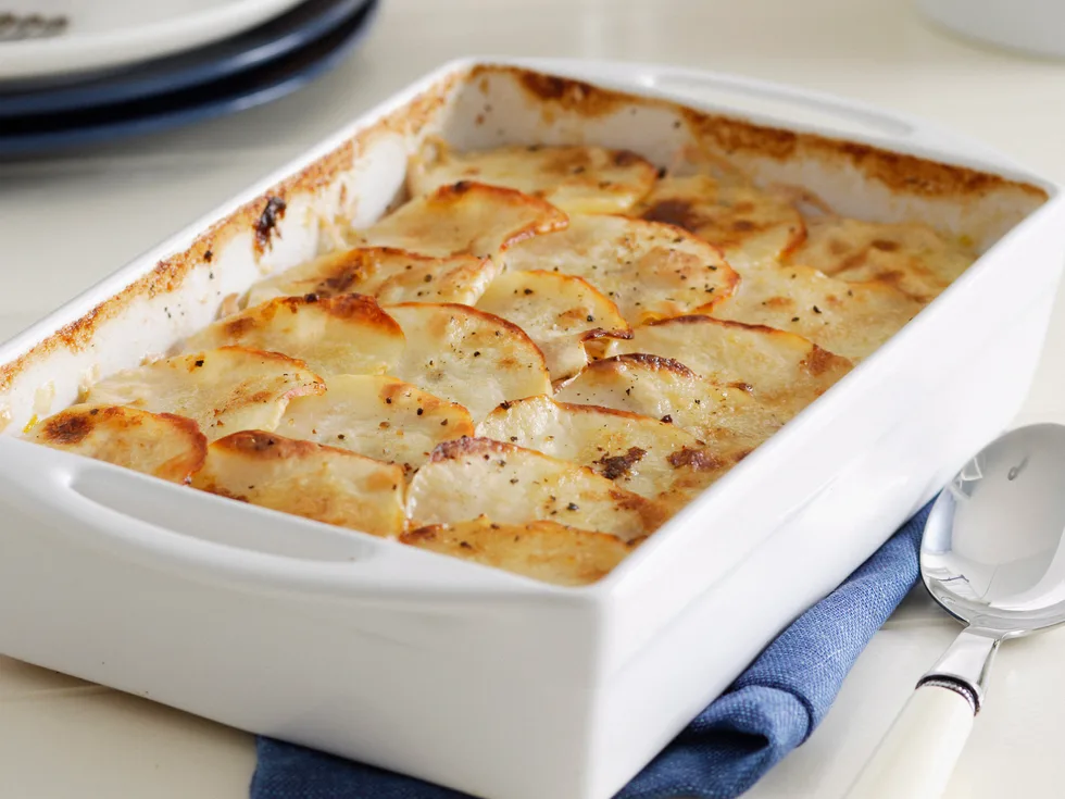 Leek and Potato Gratin
