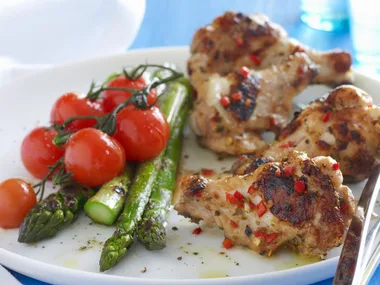 Lemon, garlic and Oregano Chicken Drumettes