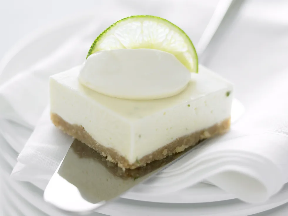 Lime Cheesecake Squares