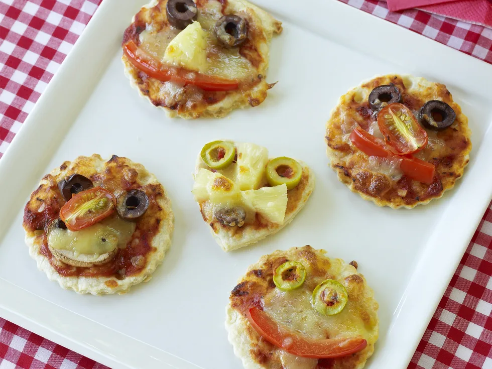 Mini party pizzas