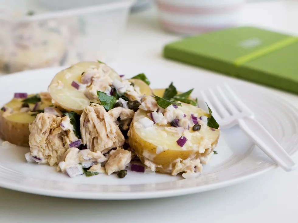 Potato Salad with Tuna and Capers