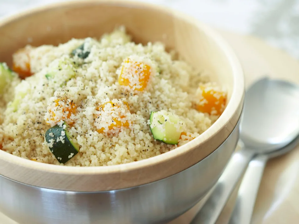Preserved lemon and vegetable couscous