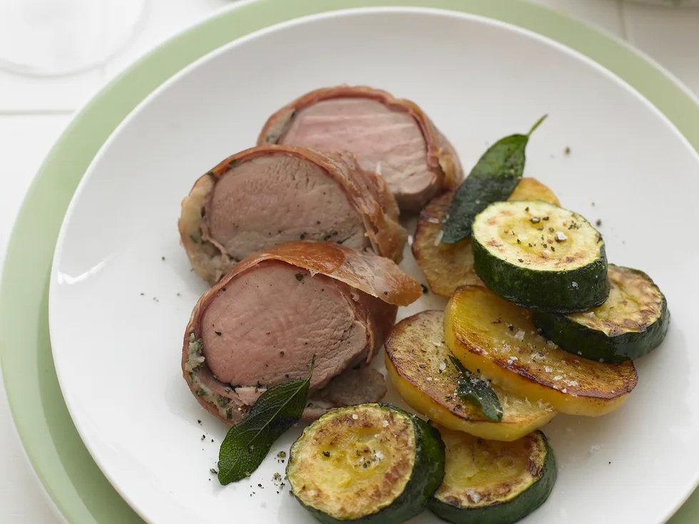 Proscuitto pork fillet