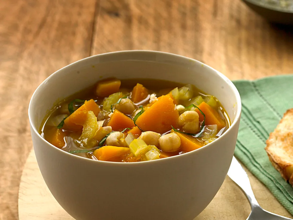 Pumpkin and Chickpea Soup