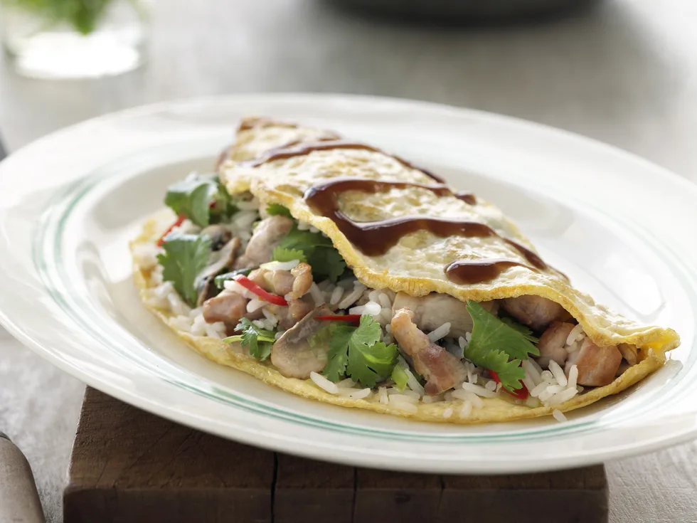 Rice Omelette