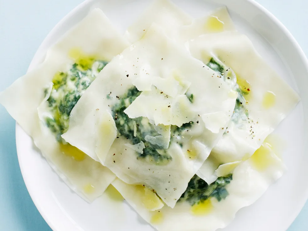 Ricotta and Spinach Ravioli