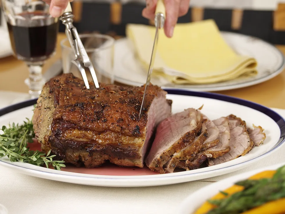Roast sirloin of beef