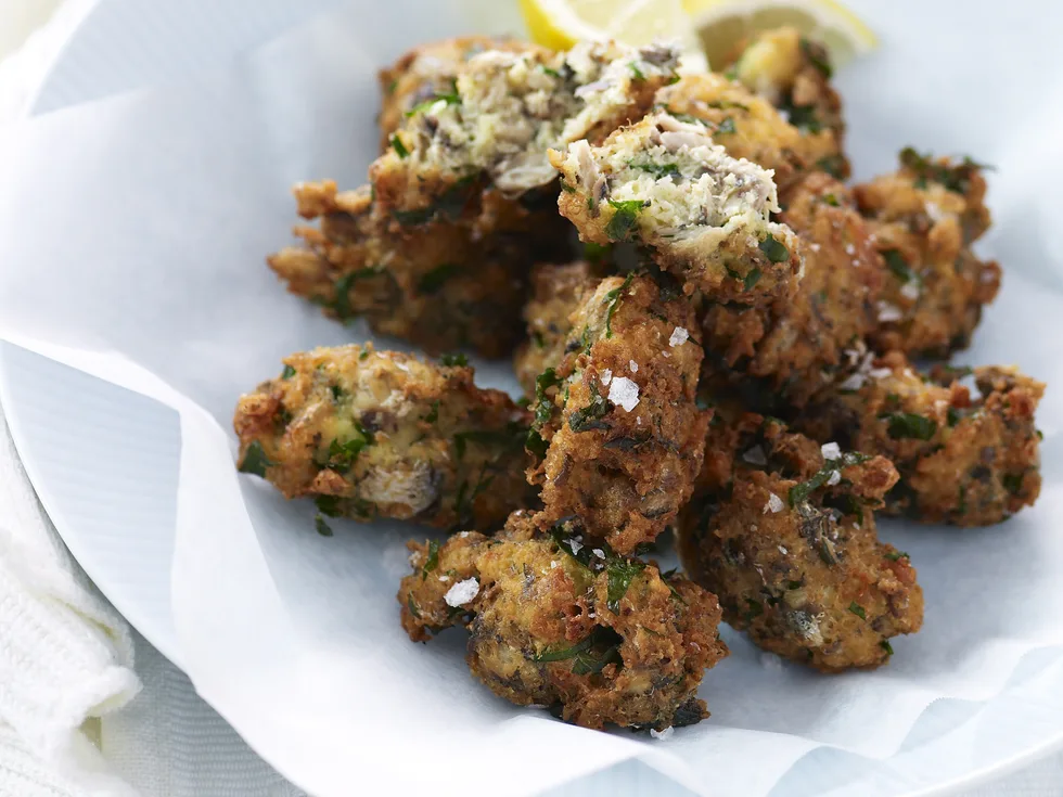 Sardine fritters